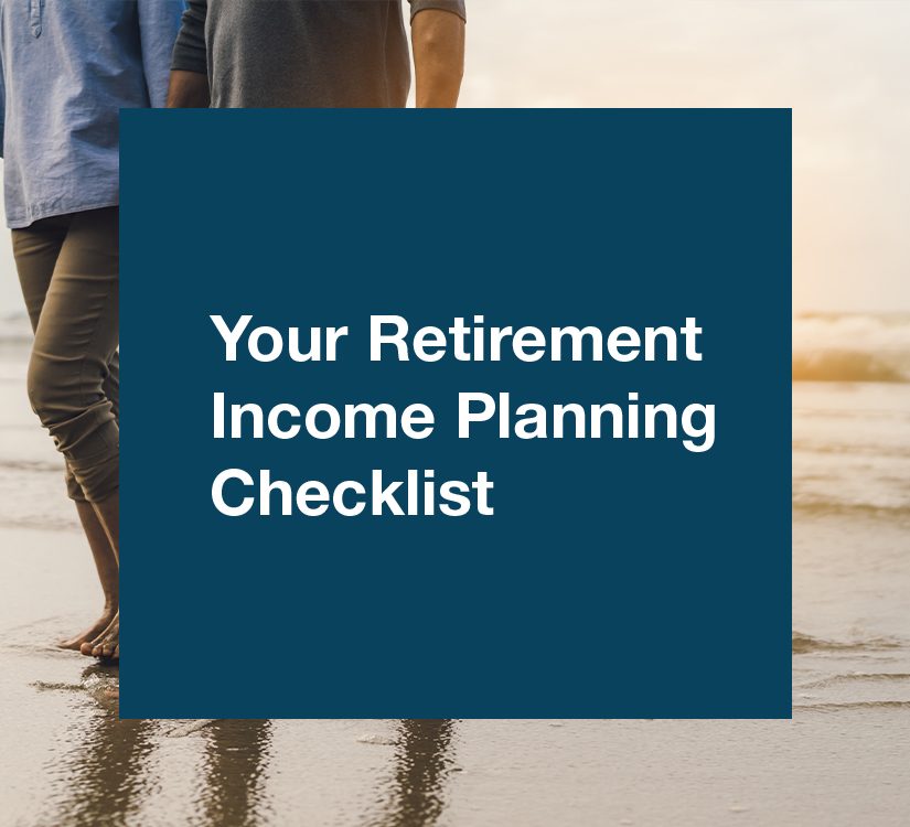 Retirement Income Planning Checklist